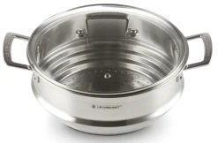 Le Creuset Multi-stoommand RVS 20 + 24 cm Clearance