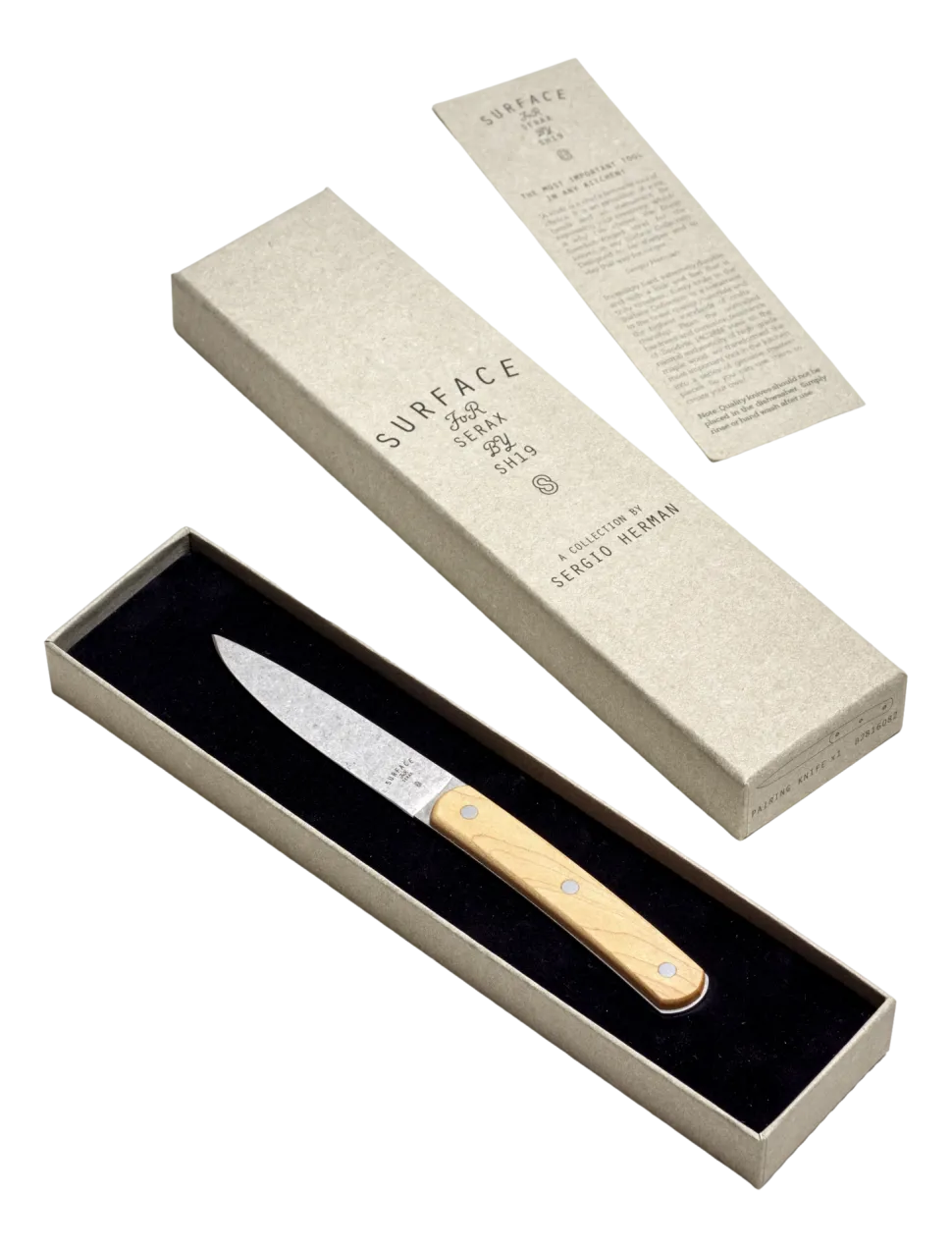 Officemes Serax Surface Cutlery By Sergio Herman Steel Grey 20,4 cm