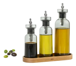AdHoc Olie- / Azijnfles AromaPour Grey 300 ml New