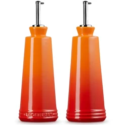 Olie- & Azijnstel Le Creuset Oranjerood