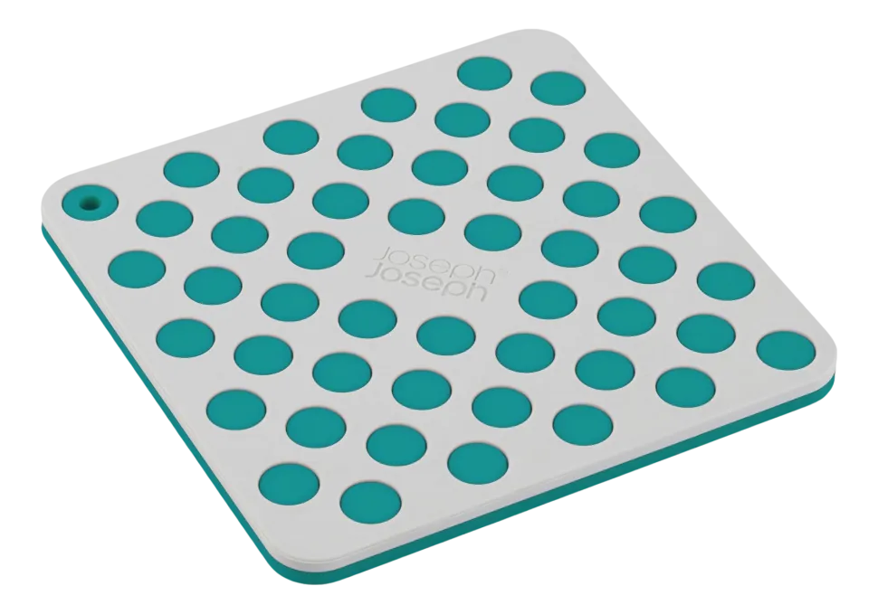 Onderzetter Joseph Joseph Duo Silicone Trivets Blauw/Wit (2-delig)