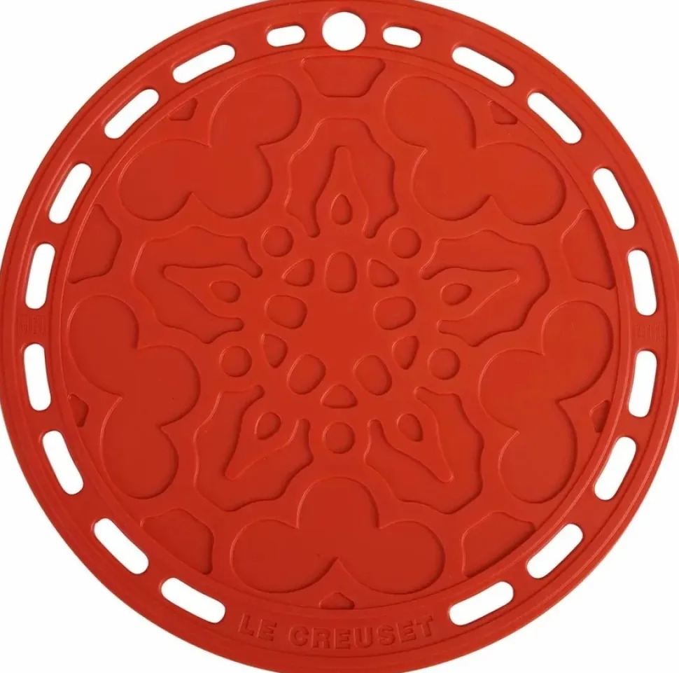 Onderzetter Le Creuset Silicone French Trivet Kersenrood 20 cm