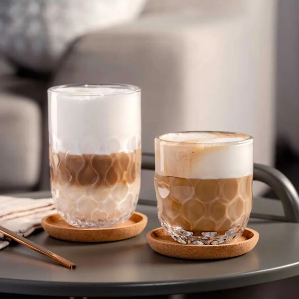 Onderzetter Leonardo Gocce 9 cm (Set van 4)