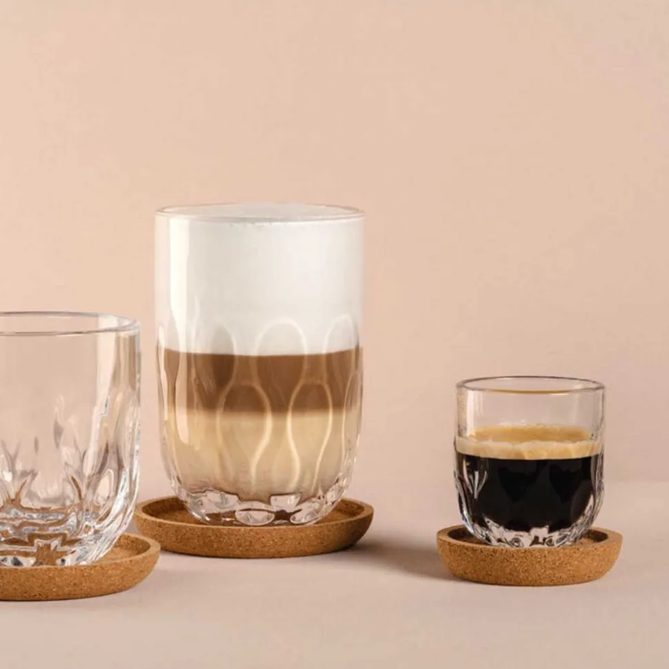 Onderzetter Leonardo Gocce 6 cm (Set van 4)