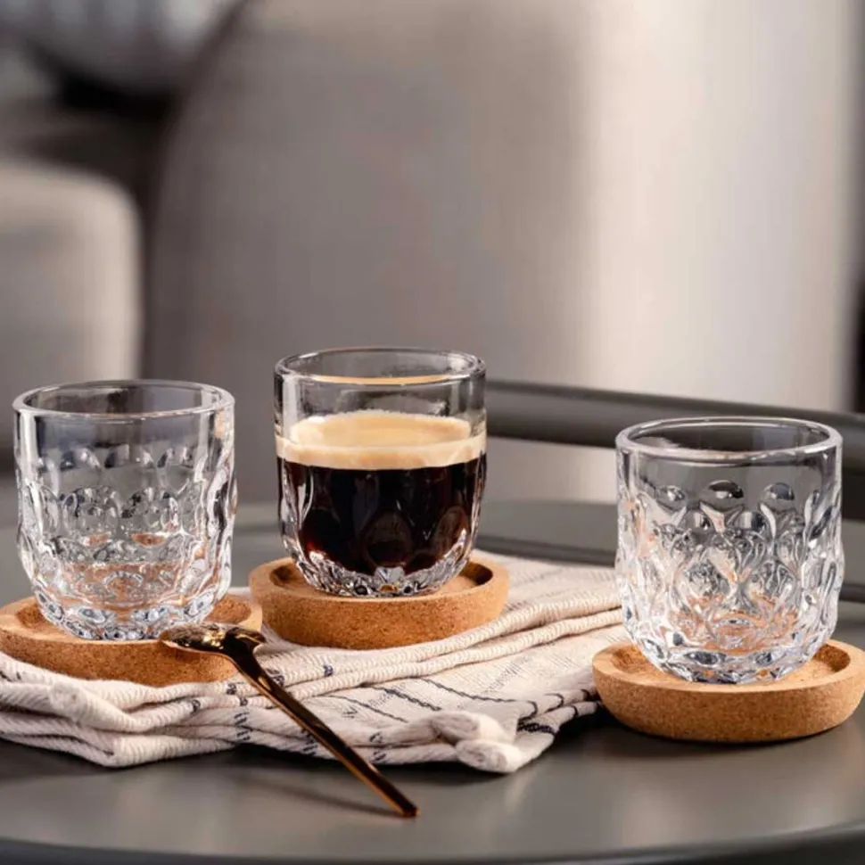 Onderzetter Leonardo Gocce 6 cm (Set van 4)