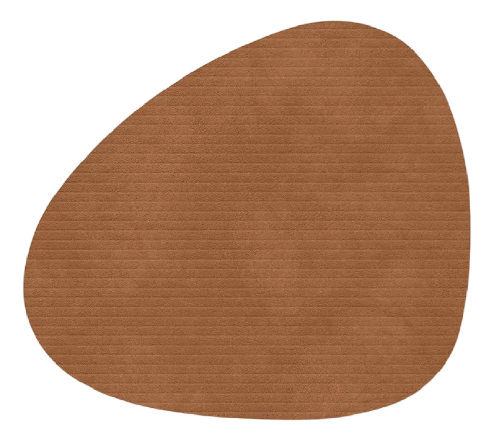 Onderzetter Lind DNA Curve Corduroy Nupo Nature (Set van 4)