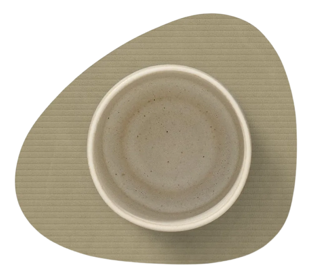Lind DNA Onderzetter Curve Corduroy Nupo Herbal Dust (Set van 4) Outlet