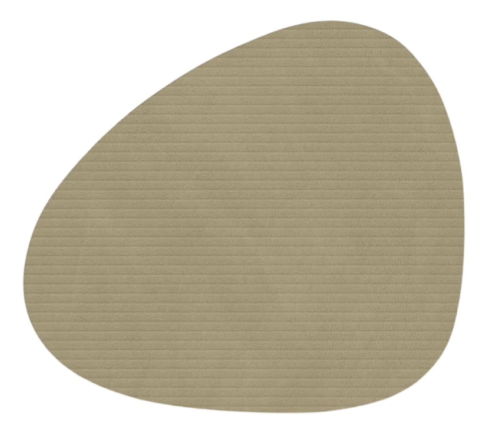 Lind DNA Onderzetter Curve Corduroy Nupo Herbal Dust (Set van 4) Outlet