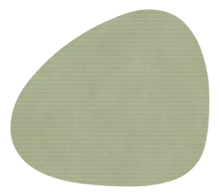 Lind DNA Onderzetter Curve Corduroy Nupo Olive Green (Set van 4) Online