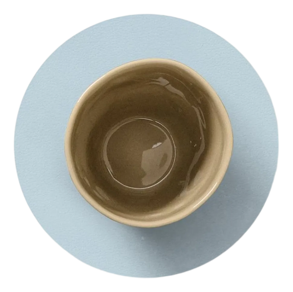 Onderzetter Lind DNA Glass Mat Circle Nupo Soft Sky (Set van 4)