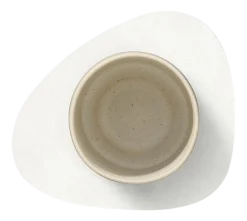 Lind DNA Onderzetter Glass Mat Circle Corduroy Nupo Nomad Grey (Set van 4) Online