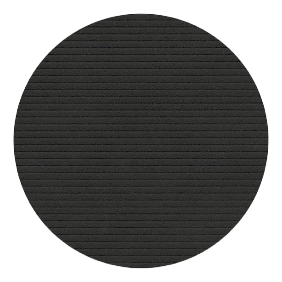 Lind DNA Onderzetter Glass Mat Circle Corduroy Nupo Olive Green (Set van 4) Discount