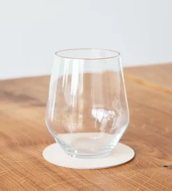 Lind DNA Onderzetter Glass Mat Curve Nupo Lemon Sorbet (Set van 4) Outlet
