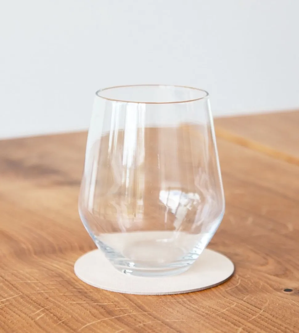 Lind DNA Onderzetter Glass Mat Curve Nupo Lemon Sorbet (Set van 4) Outlet