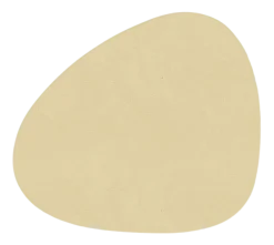 Lind DNA Onderzetter Glass Mat Curve Nupo Lemon Sorbet (Set van 4) Outlet