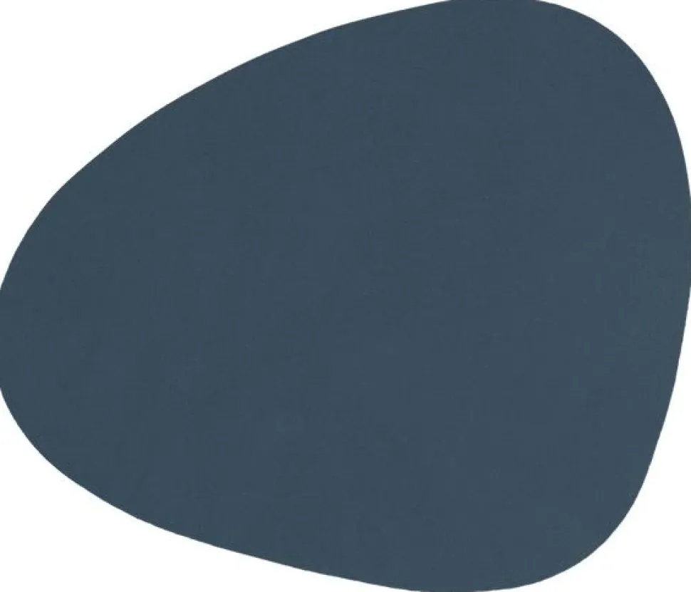 Onderzetter Lind DNA Glass Mat Curve Nupo Dark Blue (Set van 4)
