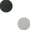 Onderzetter Lind DNA Glass Mat Double Circle Cloud Nupo Black Metallic (Set van 4)