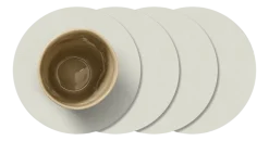 Lind DNA Onderzetter Glass Mat Circle Nupo Linen (Set van 4) Clearance