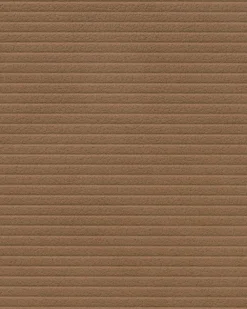 Lind DNA Onderzetter Glass Mat Circle Corduroy Nupo Brown (Set van 4) New
