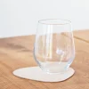 Lind DNA Onderzetter Glass Mat Curve Nupo Sand (Set van 4) Best