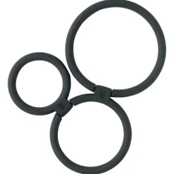 Onderzetter Rig-Tig Circles Black