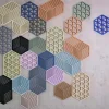 Zone Denmark Onderzetter Hexagon Pear 16 cm Best