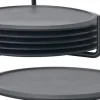 Zone Denmark Onderzetter Singles Black (6-delig) Discount