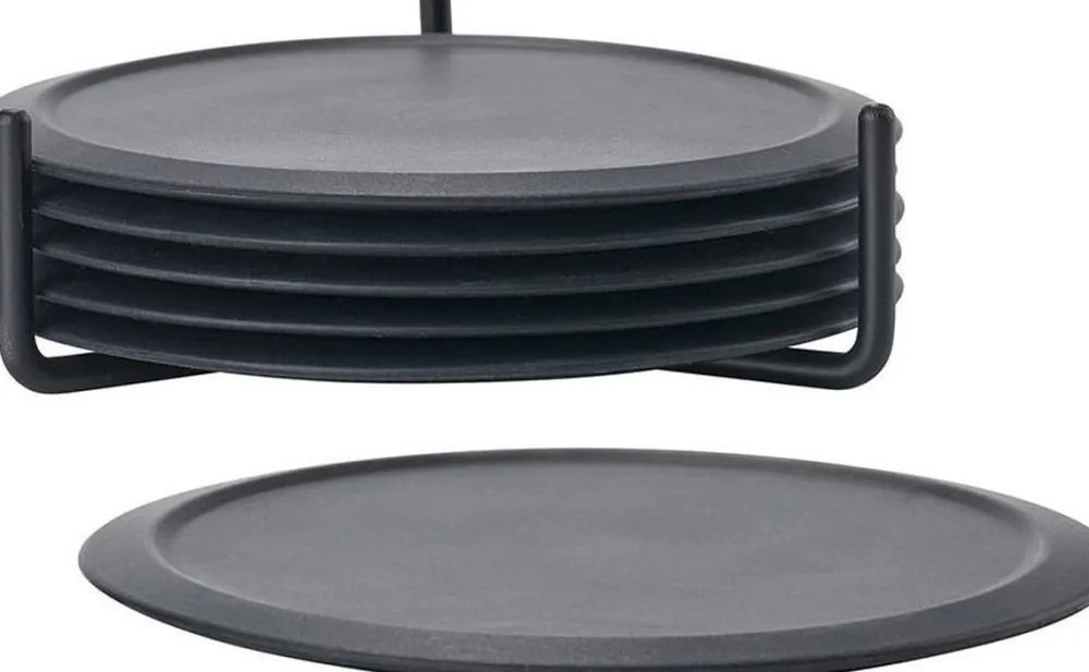 Zone Denmark Onderzetter Singles Black (6-delig) Discount