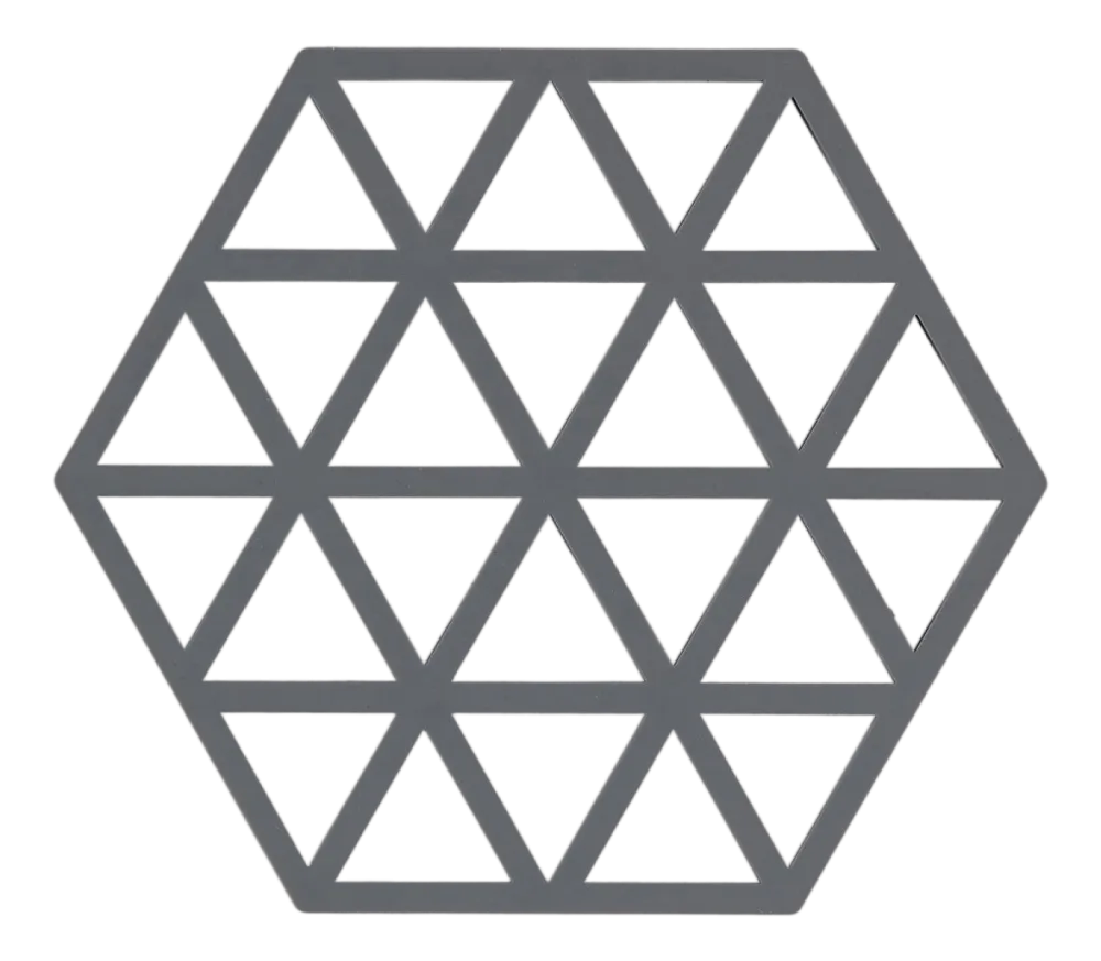 Zone Denmark Onderzetter Triangles Cool Grey 16 cm Sale