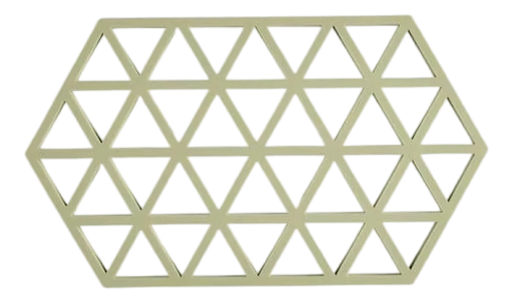 Zone Denmark Onderzetter Triangles Matcha Green 24 cm Sale