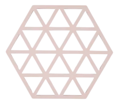 Zone Denmark Onderzetter Triangles Rose 16 cm