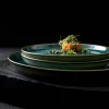 Ontbijtbord Bitz Gastro Green / Green 21 cm (Set van 6)