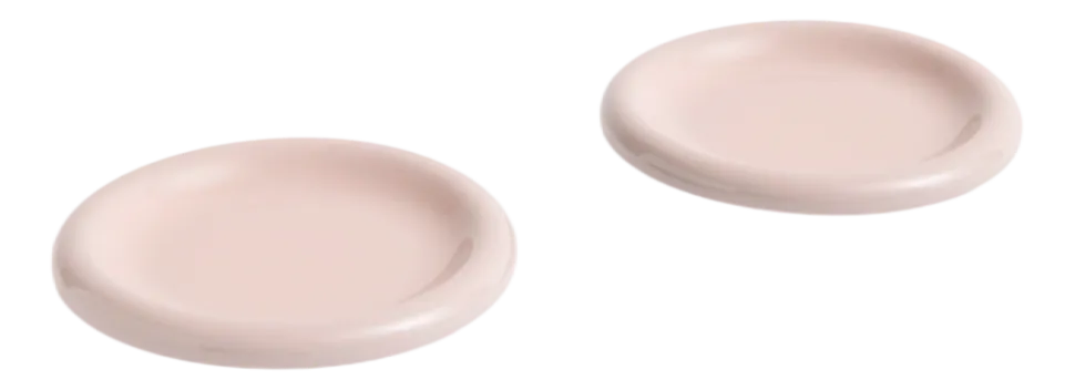 Ontbijtbord HAY Barro Pink 18 cm (Set van 2)