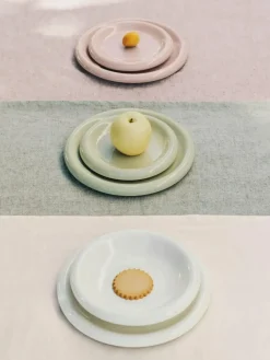 HAY Ontbijtbord Barro Pistachio 18 cm (Set van 2) Online