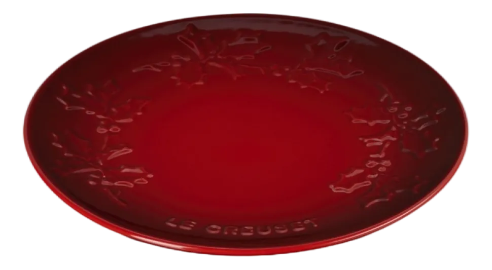 Ontbijtbord Le Creuset Holly Kersenrood 19 cm (4-Delig)