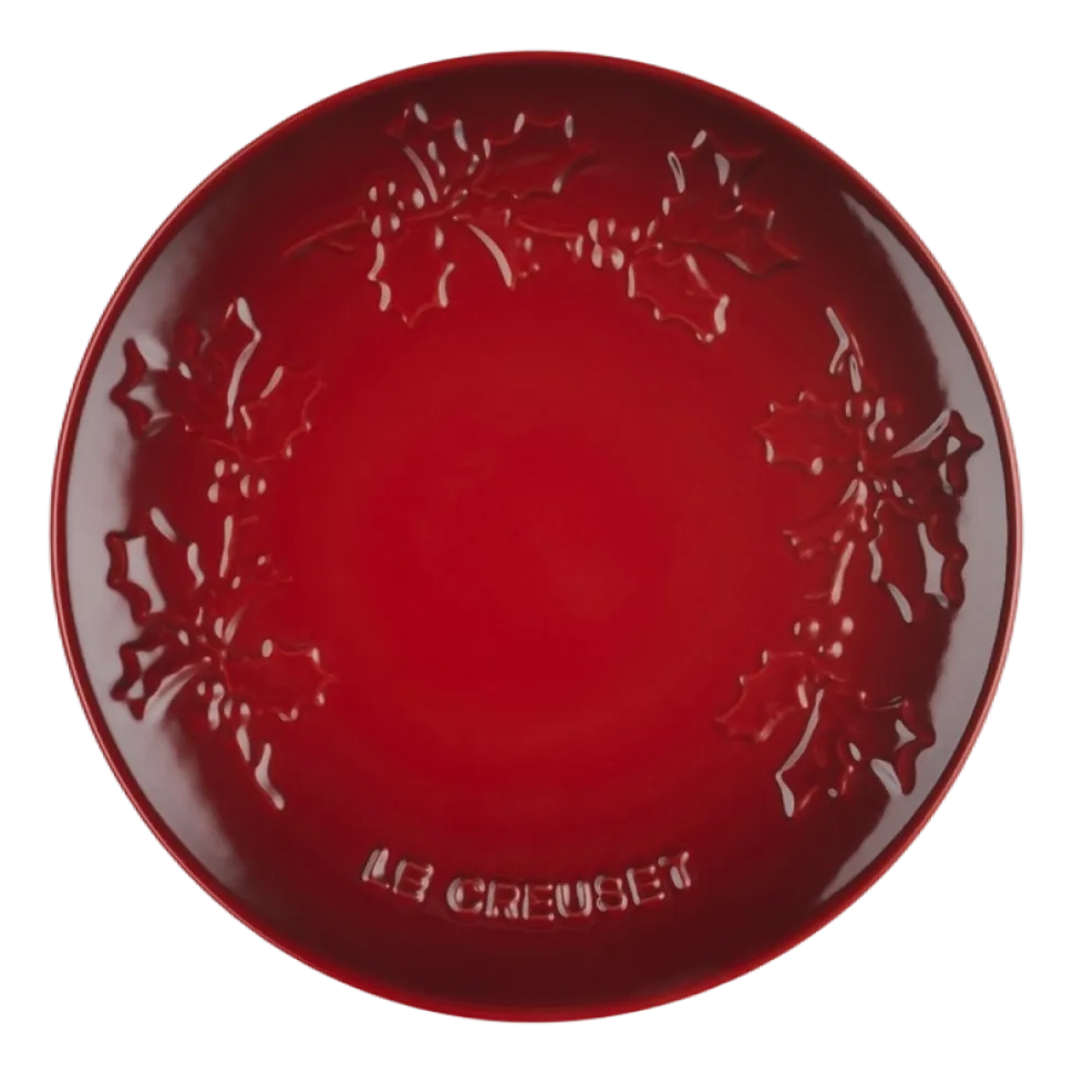 Ontbijtbord Le Creuset Holly Kersenrood 19 cm (4-Delig)