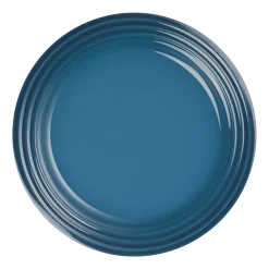 Le Creuset Ontbijtbord Vancouver Deep Teal 22 cm (Set van 4) Hot