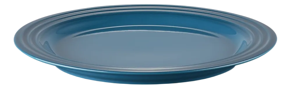 Le Creuset Ontbijtbord Vancouver Deep Teal 22 cm (Set van 4) Hot