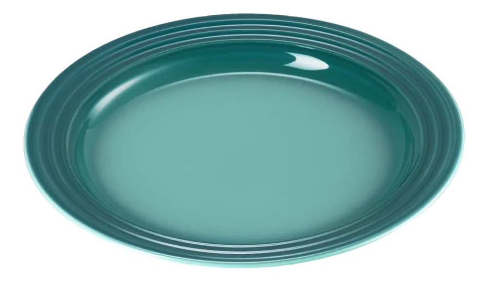 Le Creuset Ontbijtbord Vancouver Bleu Riviera 22 cm (Set van 4) Online