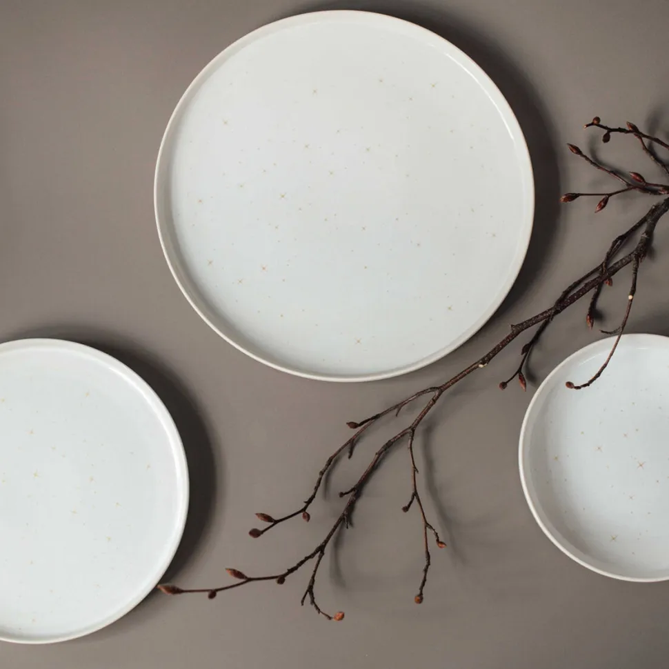 Ontbijtbord Like by Villeroy & Boch Winter Glow 21 cm (Set van 6)