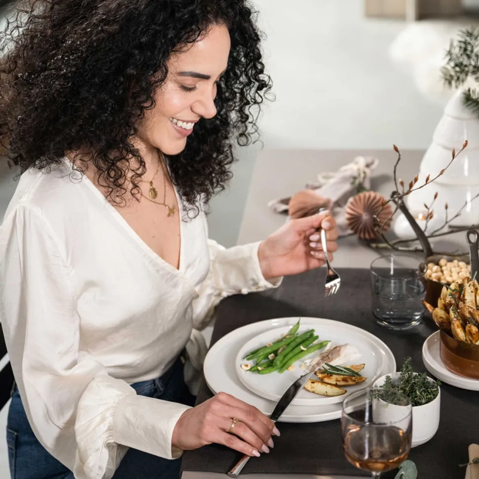 Ontbijtbord Like by Villeroy & Boch Winter Glow 21 cm (Set van 6)