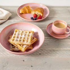 Like by Villeroy & Boch Ontbijtbord Perlemor Coral 24 cm (Set van 6) Outlet