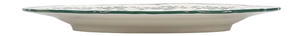 Ontbijtbord Salt & Pepper Cyril Green Ivory / Green 21 cm (Set van 4)