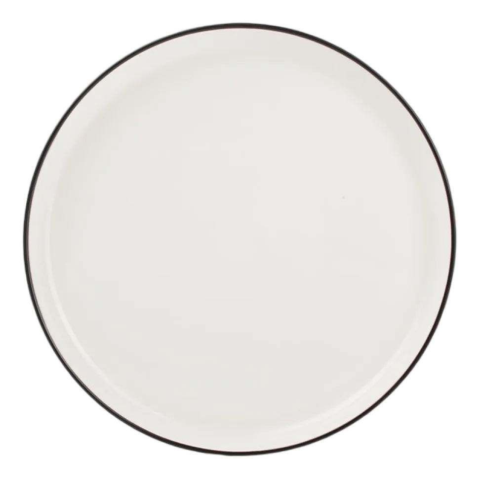 Ontbijtbord Salt & Pepper Studio Base White 19,5 cm (Set van 4)