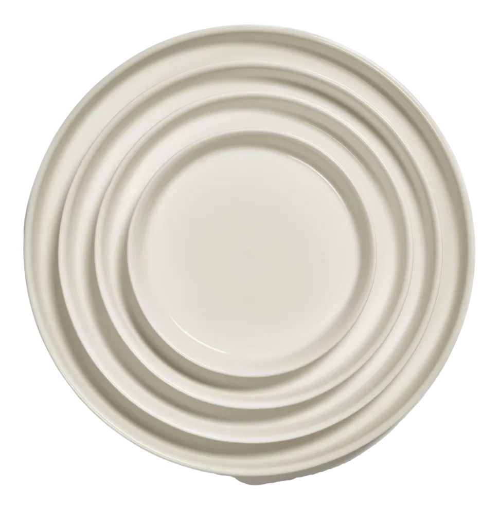 Ontbijtbord Serax Cena by Vincent Van Duysen High Ivory 18 cm