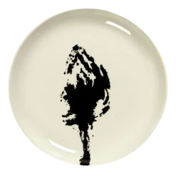 Ontbijtbord Serax Feast Tableware By Ottolenghi White Artichoke Black S 19 cm