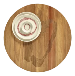 Serax Ontbijtbord Feast Tableware By Ottolenghi White Stripes Red S 19 cm