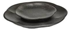 Ontbijtbord Serax Inku Tableware Black S 8,9 cm