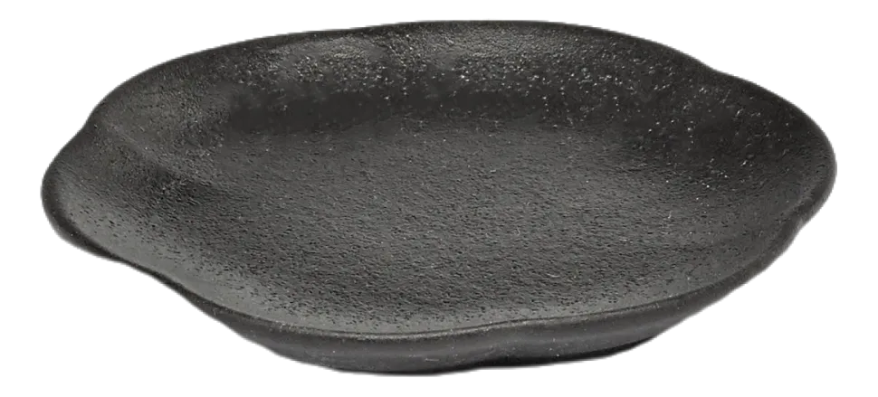 Ontbijtbord Serax Inku Tableware Black S 8,9 cm