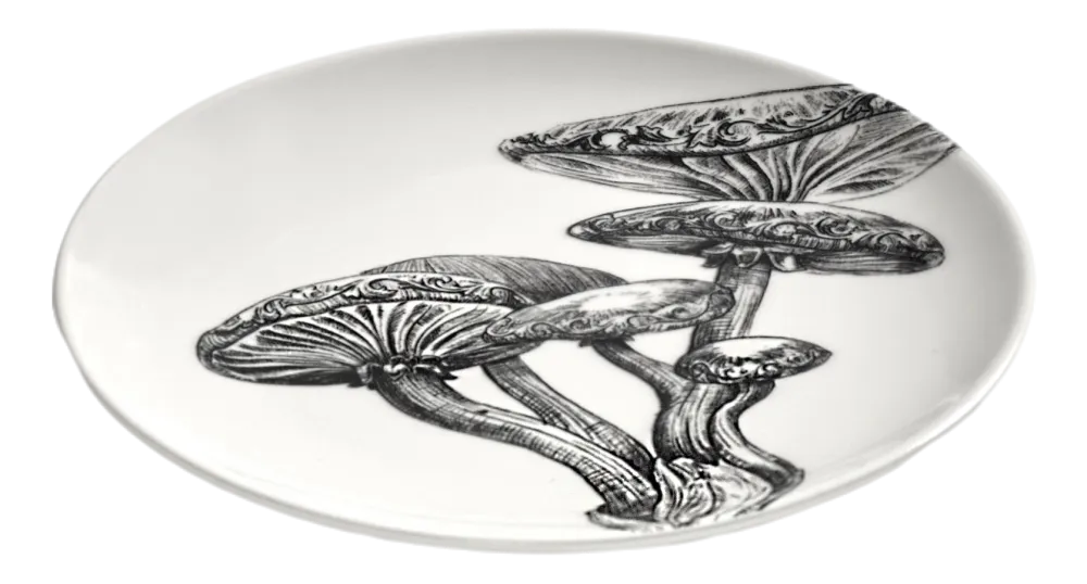 Serax Ontbijtbord Mushrooms Unity White 12 cm Clearance